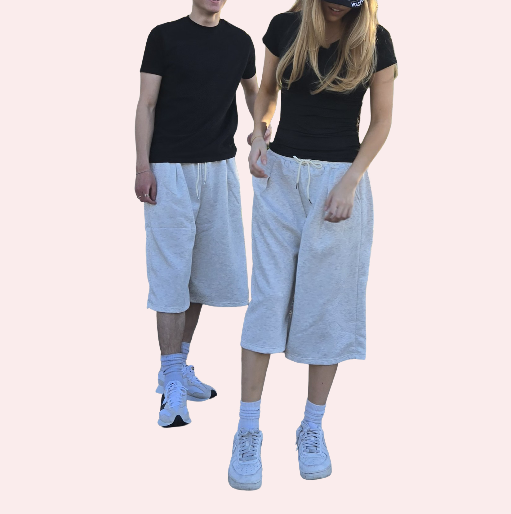 Pintuck Burmuda Shorts