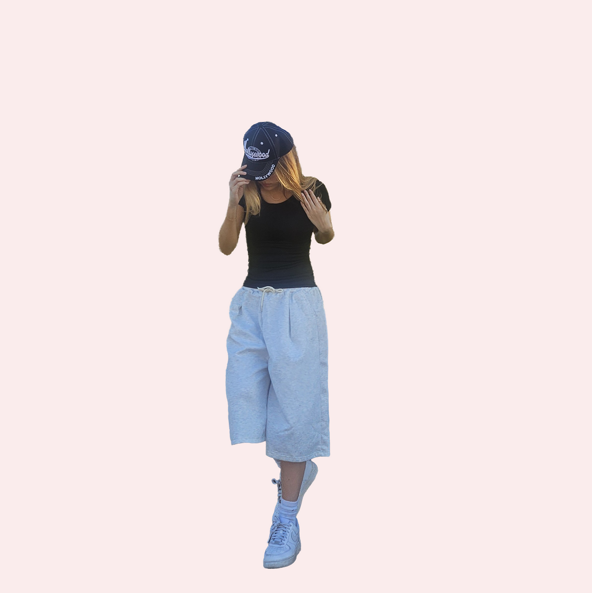 Pintuck Burmuda Shorts