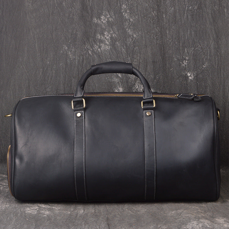 ROVEN LEATHER WEEKENDER Full-Grain Leather Travel Duffel / Unisex