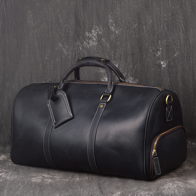 ROVEN LEATHER WEEKENDER Full-Grain Leather Travel Duffel / Unisex