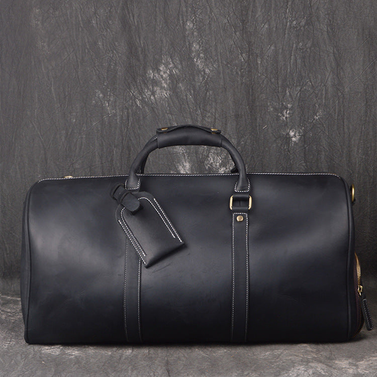 ROVEN LEATHER WEEKENDER Full-Grain Leather Travel Duffel / Unisex
