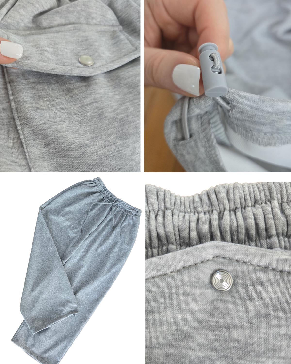 Back Pocket Drawstring Sweatpants  [Styled on Him]