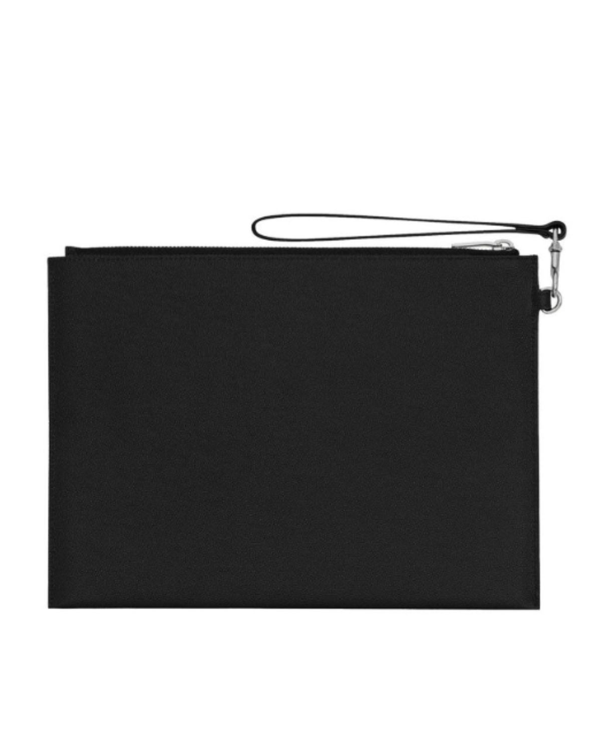 SAINT LAURENT Grain De Poudre Tablet Holder - Leather, Zipped