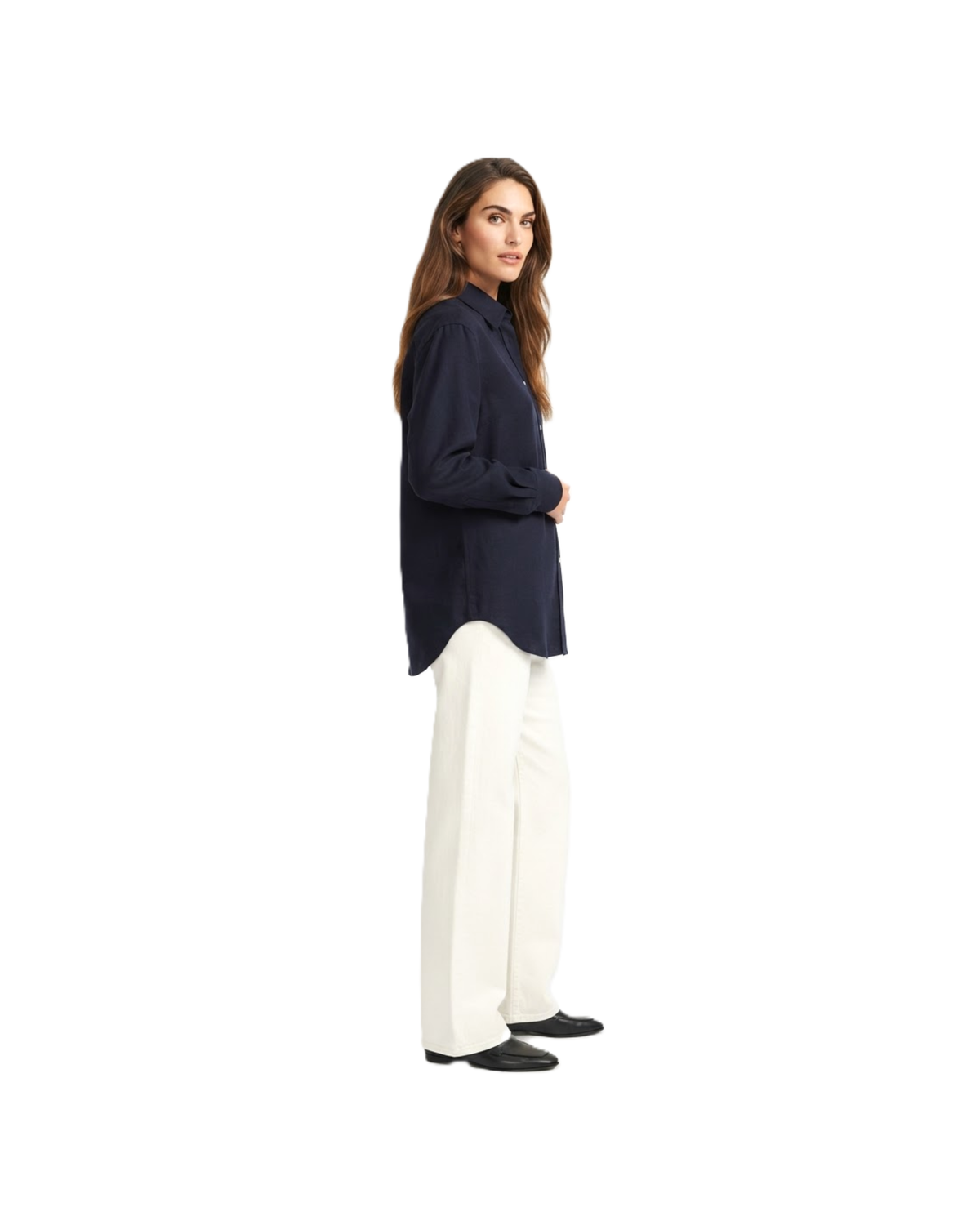 MOSCHINO Wool Button-Down Shirt
