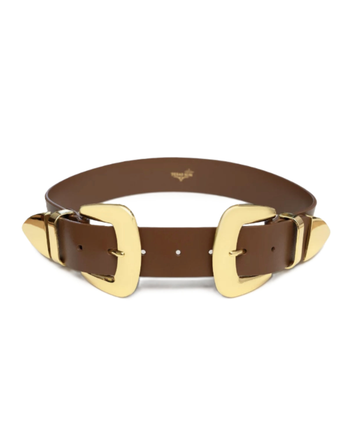 Double Buckle Western Waist Belt