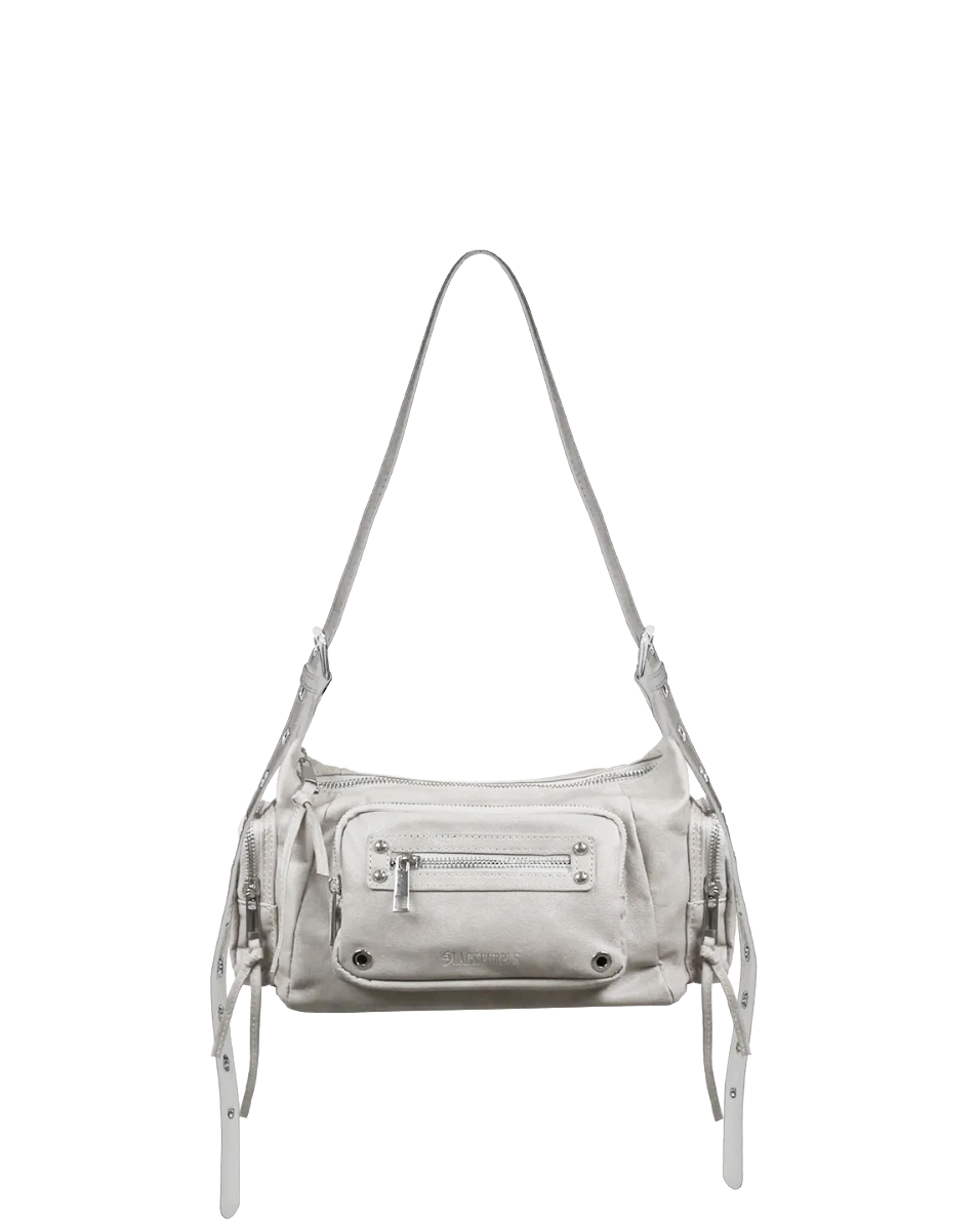 MARA Multi-Pocket Shoulder Bag - Pink/ Beige/ Burgundy