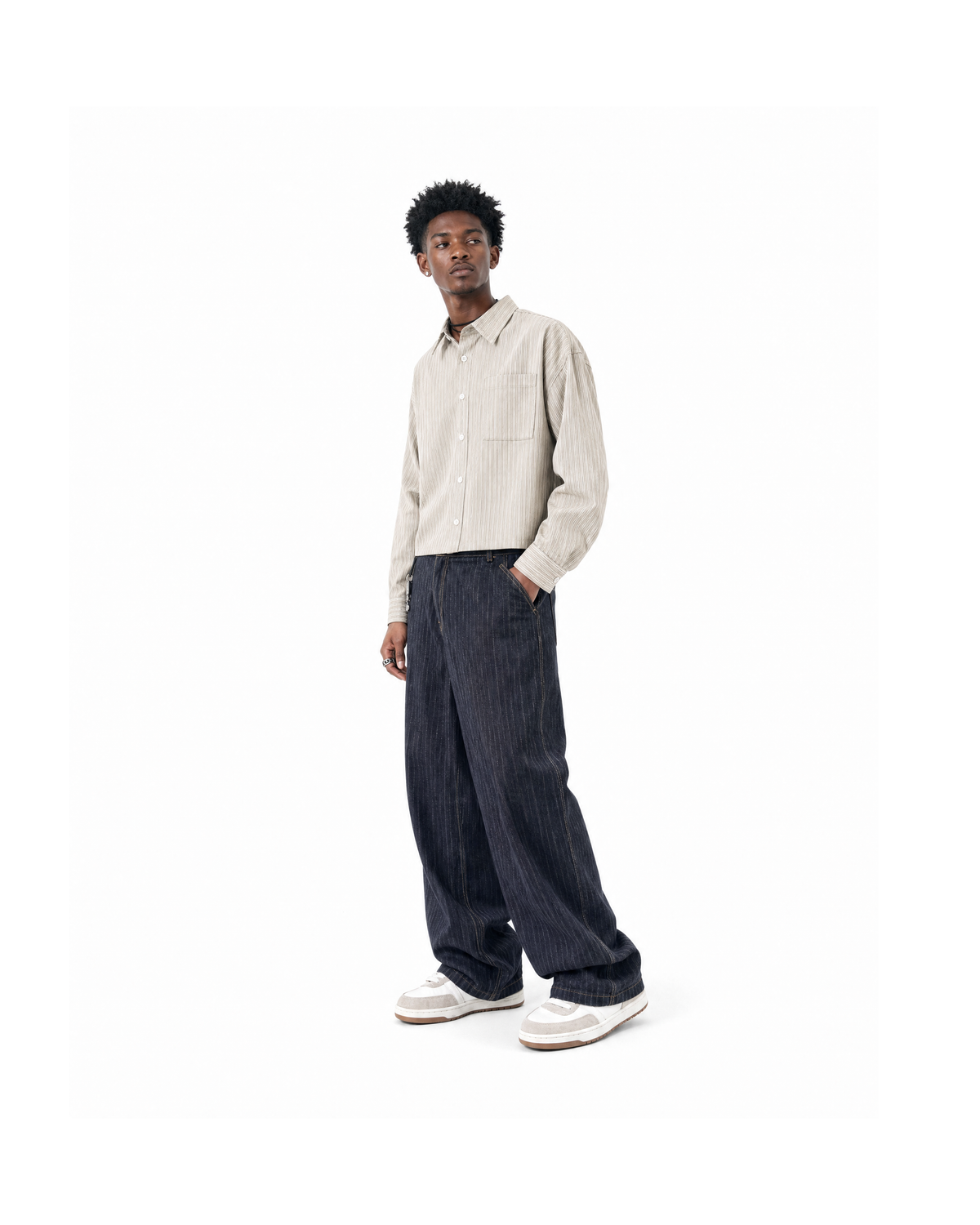 SERO Veil Crop Shirt [Styled on Him]