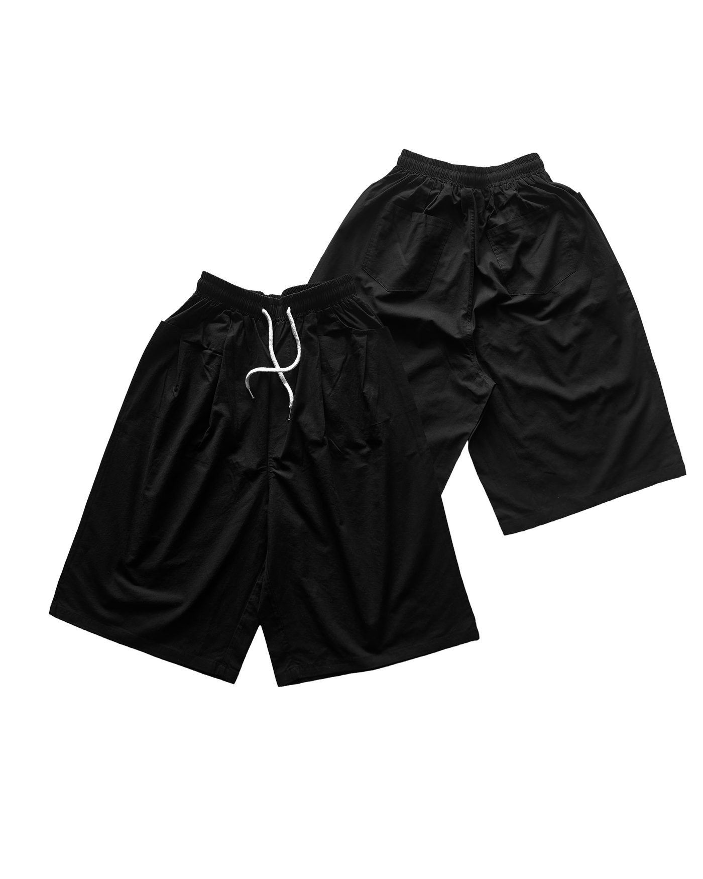Wide-Leg Bio Linen Bermuda Shorts  [Styled on Her]