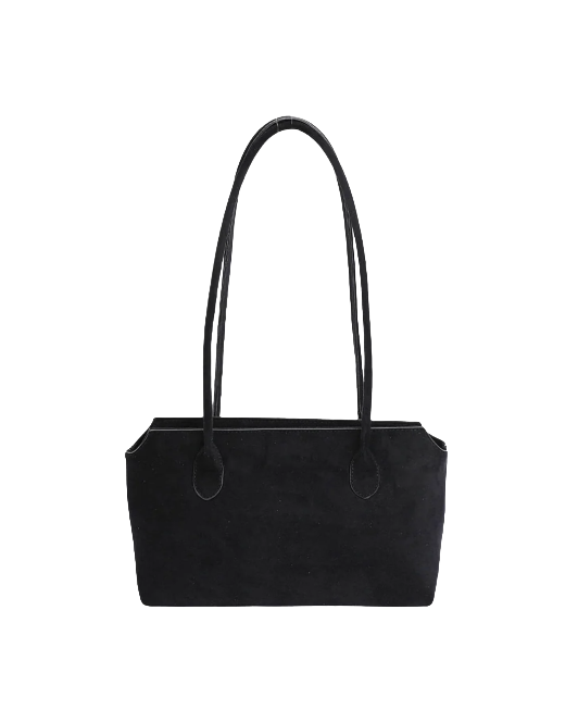 AVE Lowline Shoulder Bag | Faux Suede Long Handle Bag
