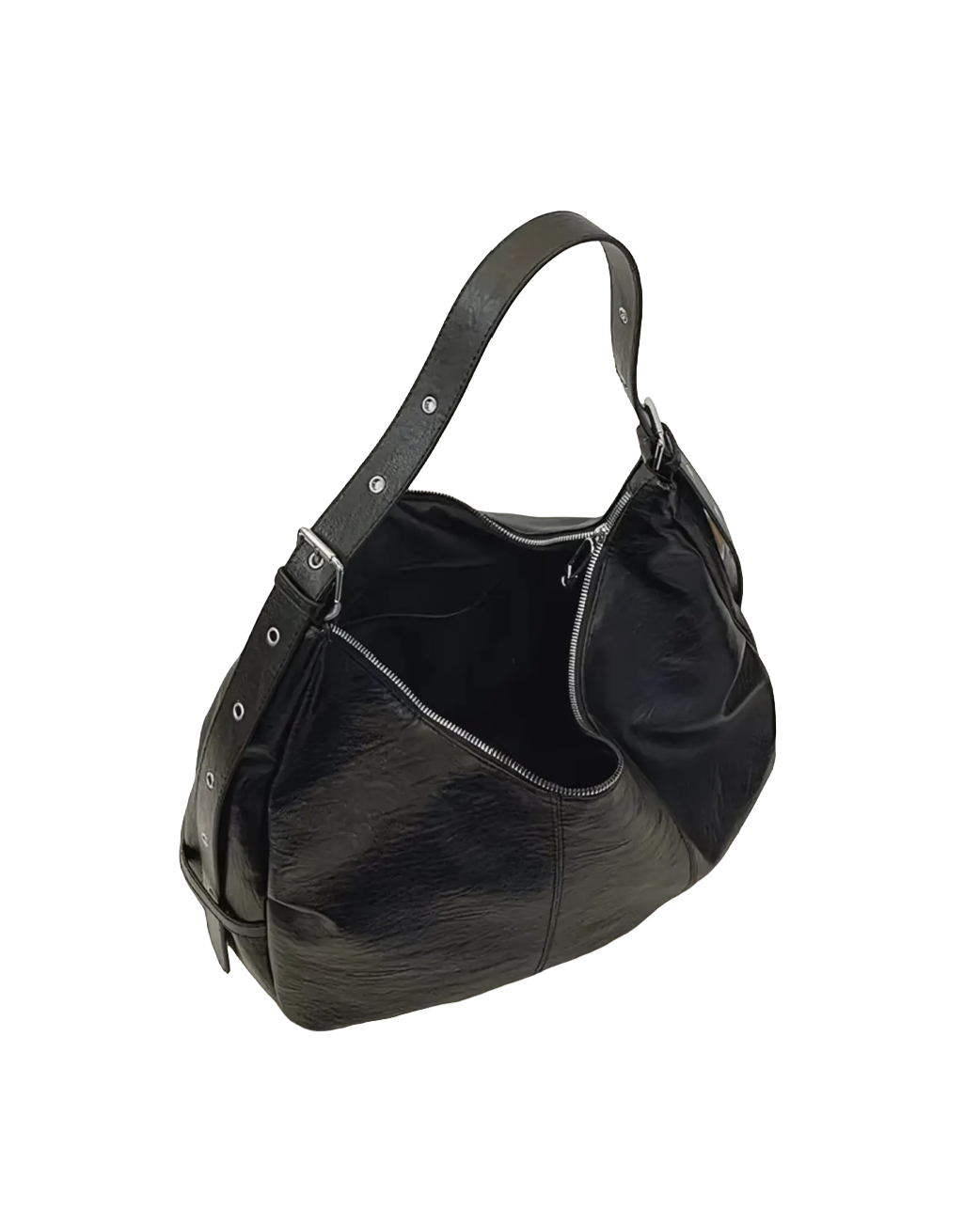 Star Studded Slouchy Hobo Shoulder Bag