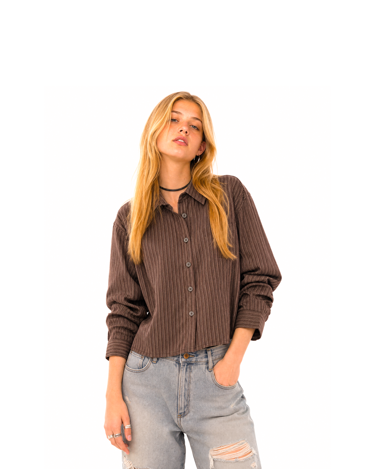 SERO Veil Crop Shirt [Styled on Her]
