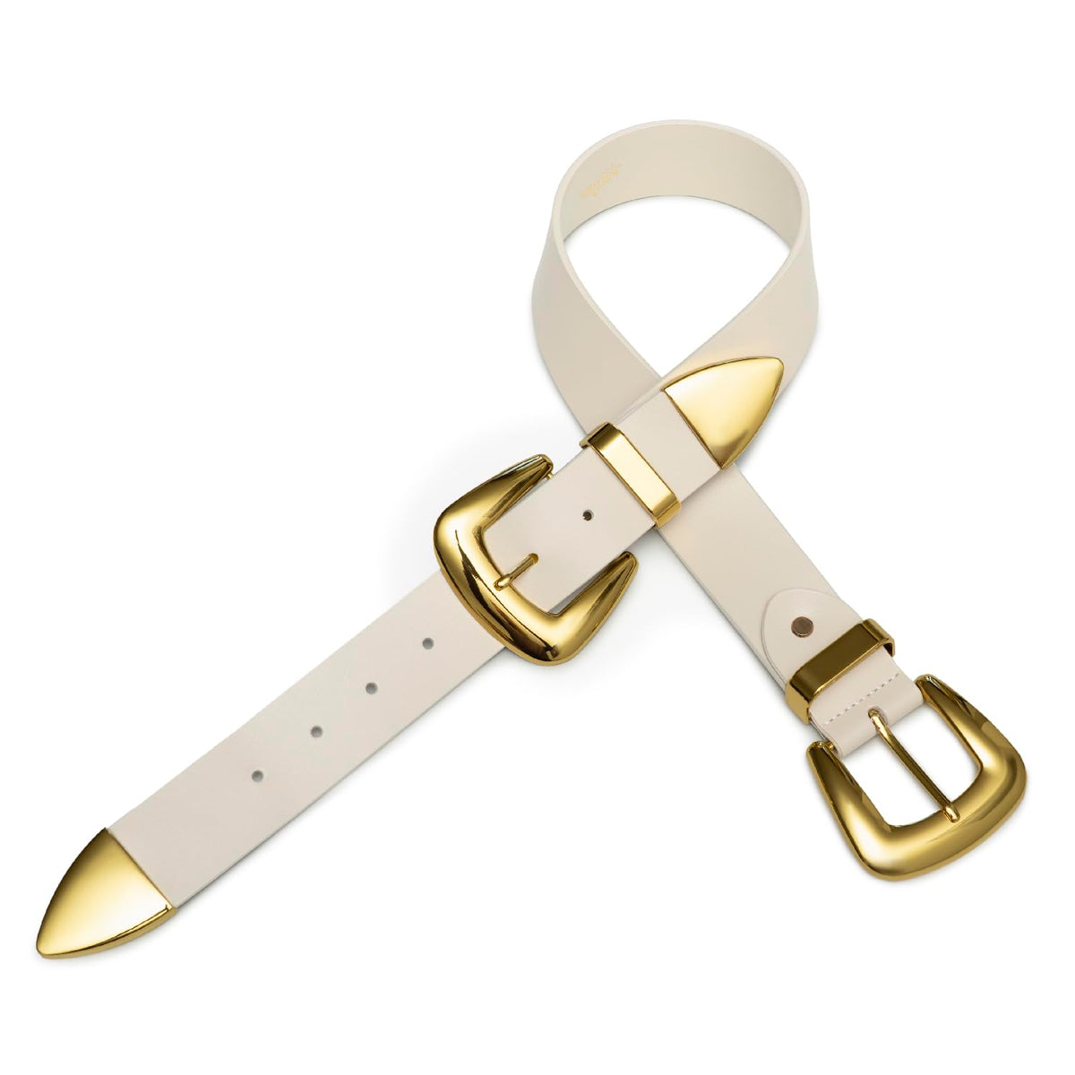 Double Buckle Western Waist Belt