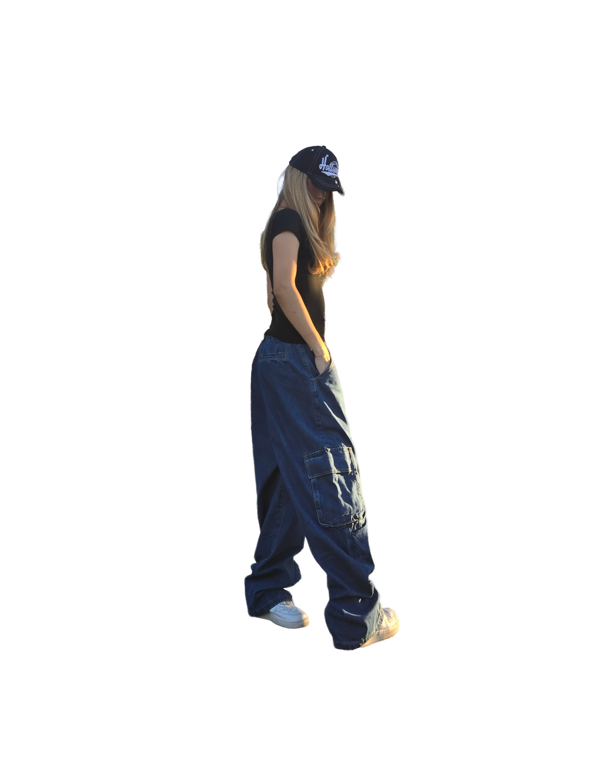 VORN Tuk Cargo Wide Denim [Styled on Her]