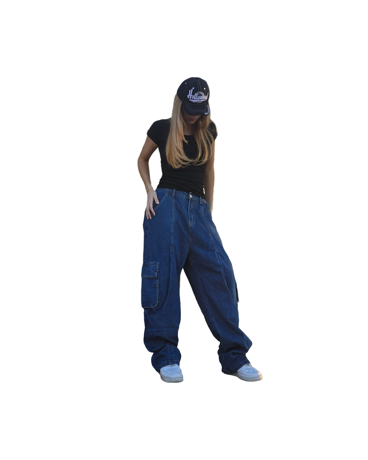 VORN Tuk Cargo Wide Denim [Styled on Her]