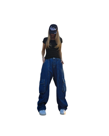 VORN Tuk Cargo Wide Denim [Styled on Her]