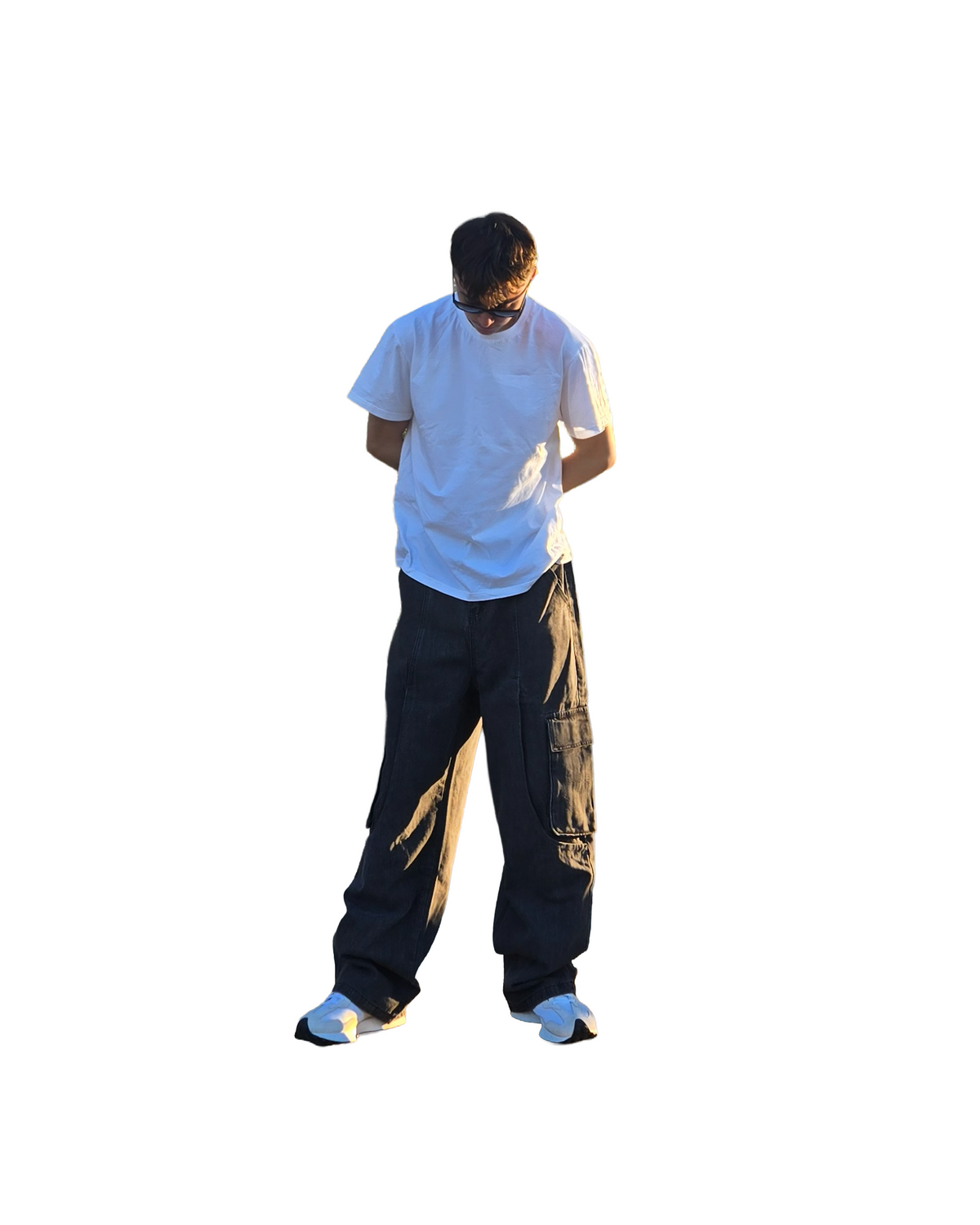 VORN Tuck Wide Cargo Denim [Styled on Him]