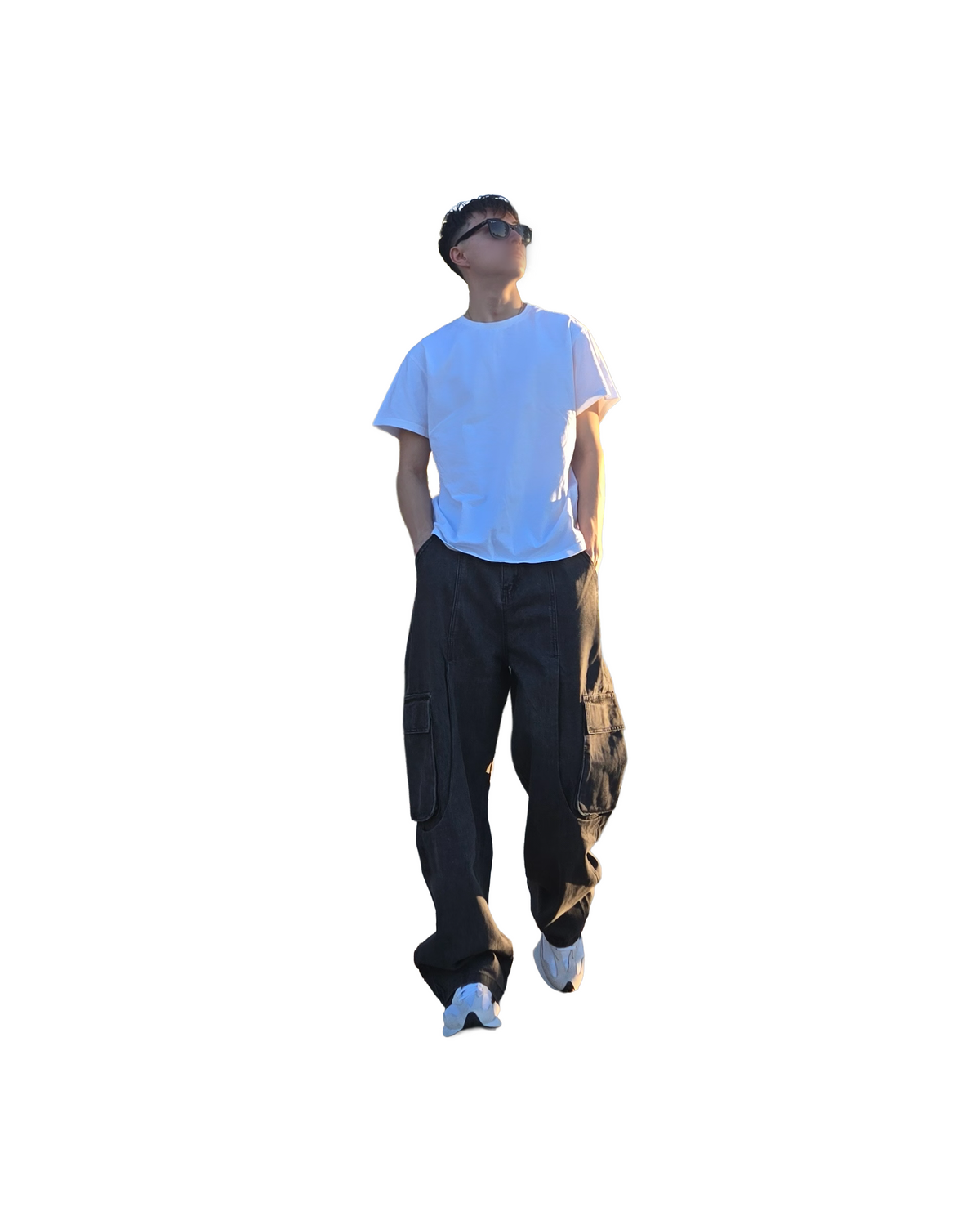 VORN Tuck Wide Cargo Denim [Styled on Him]