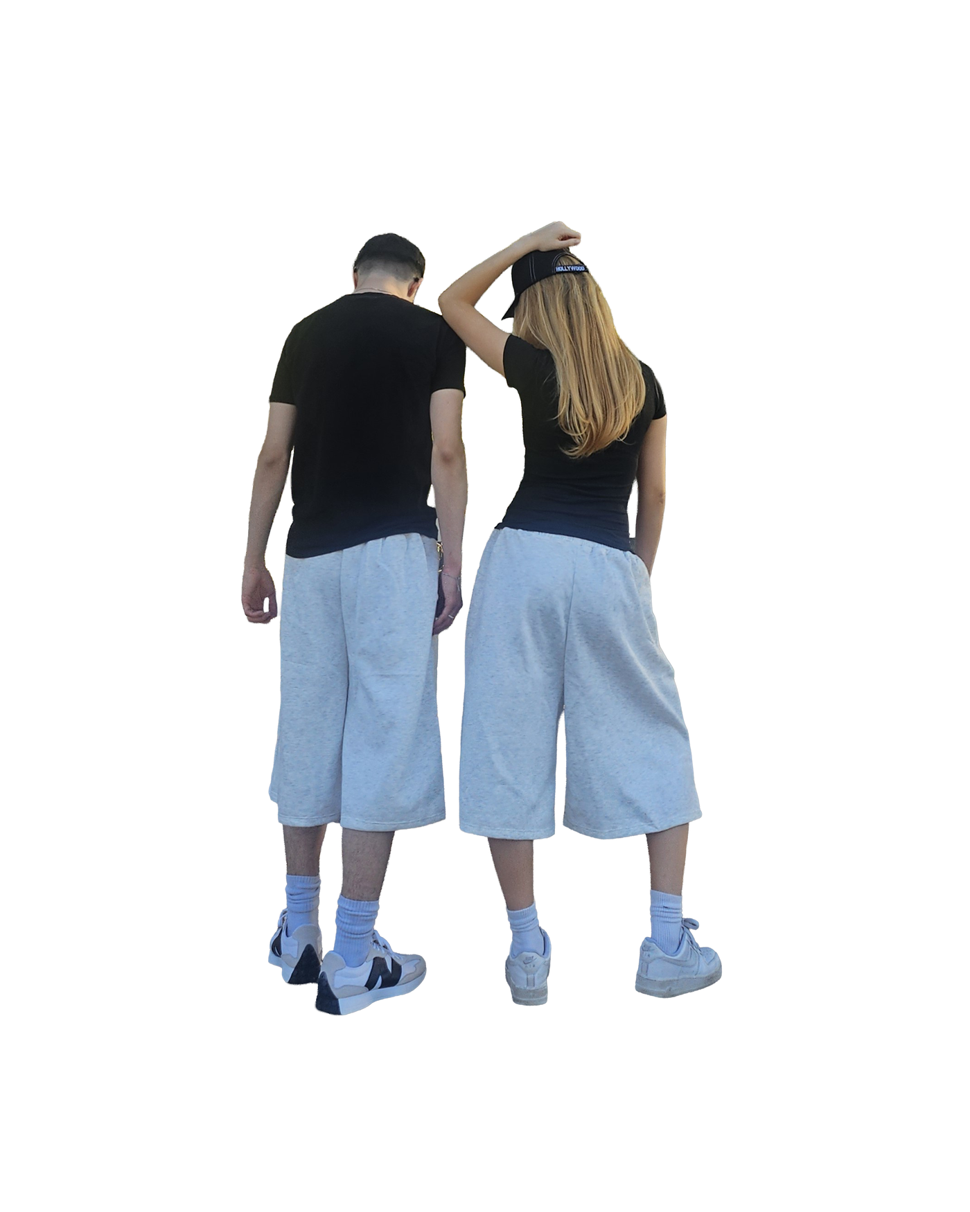 Unisex Fleece Shorts  [Styled on Her]
