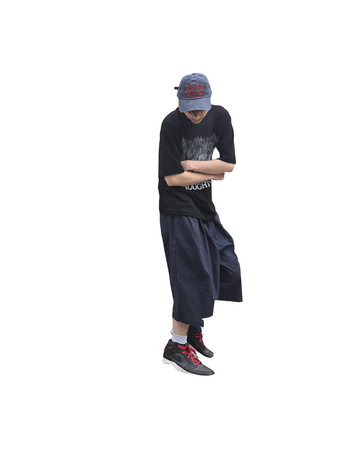 Wide-Leg Bio Linen Bermuda Shorts  [Styled on Him]