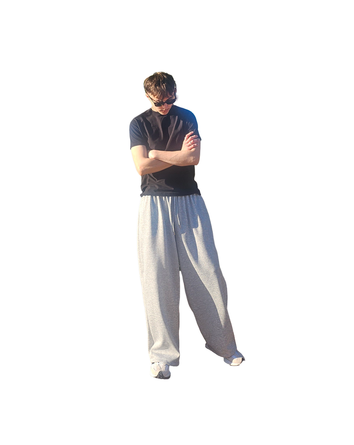 Back Pocket Drawstring Sweatpants  [Styled on Him]
