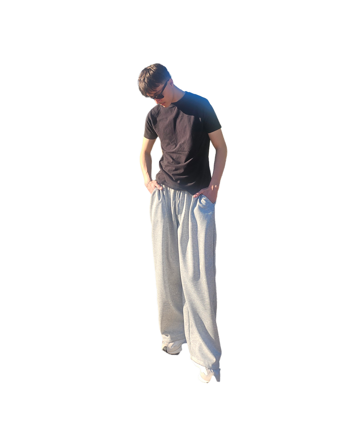 Back Pocket Drawstring Sweatpants  [Styled on Him]