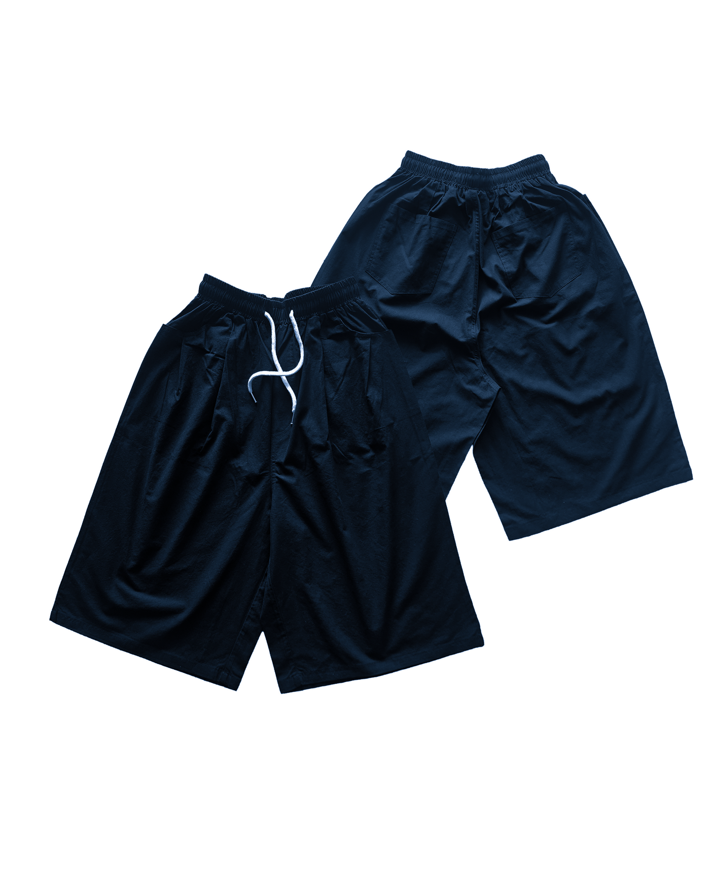 Wide-Leg Bio Linen Bermuda Shorts  [Styled on Him]