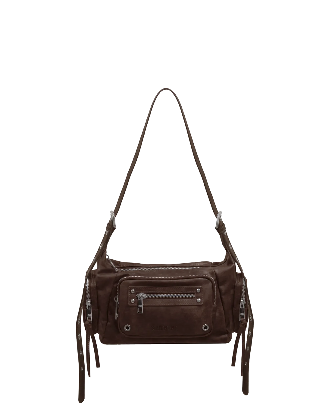MARA Multi-Pocket Shoulder Bag - Pink/ Beige/ Burgundy