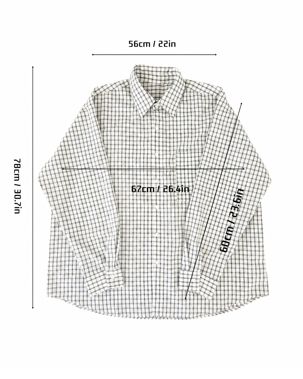 Breeze Sheersucker Check Shirt - White [Styled on Him]