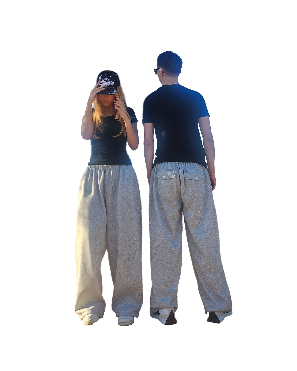 Back Pocket Drawstring Sweatpants  [Styled on Him]